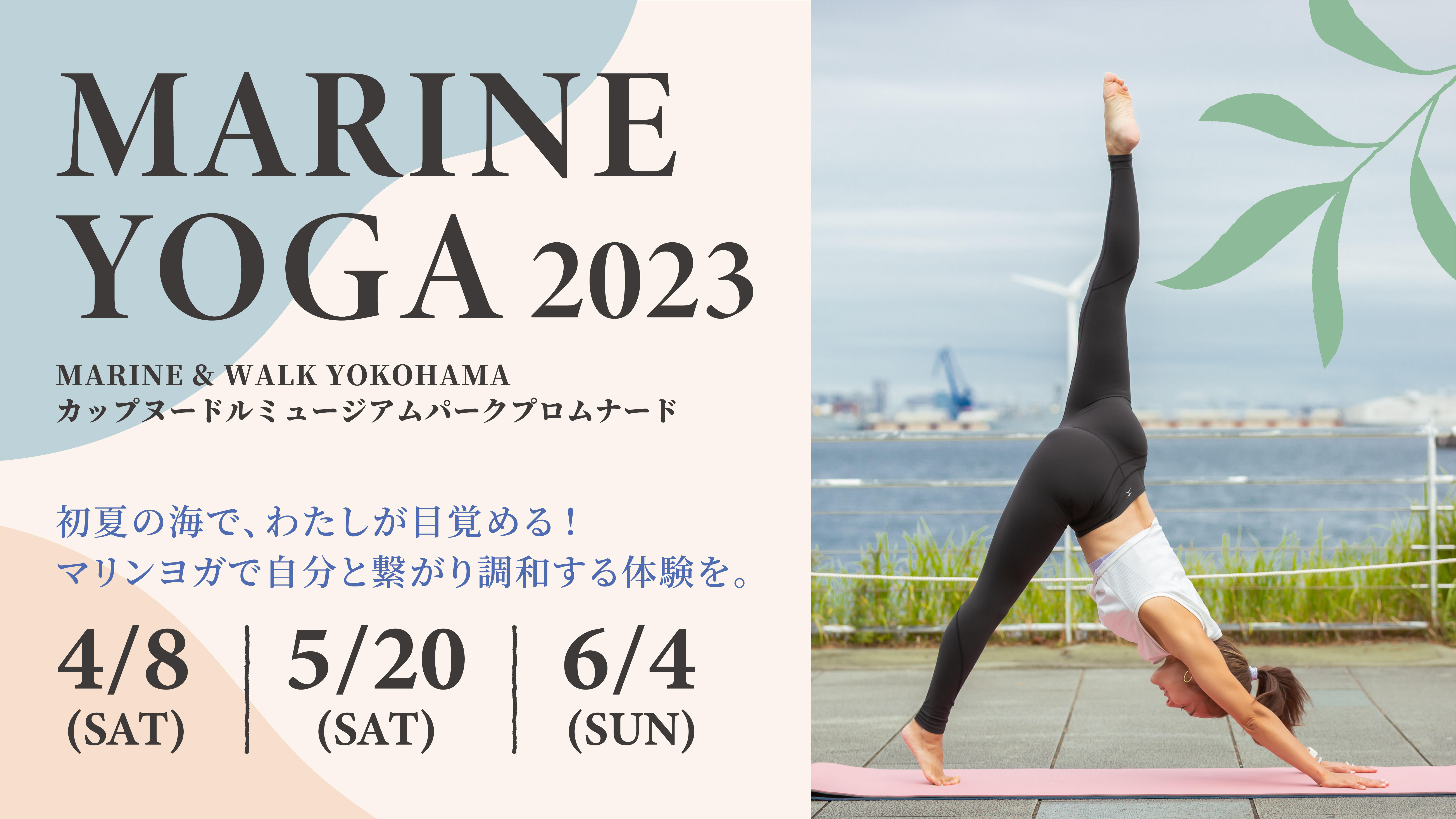 MARINE YOGA 2023 4.8(sat) / 5.20(sat) /6.4(sun)